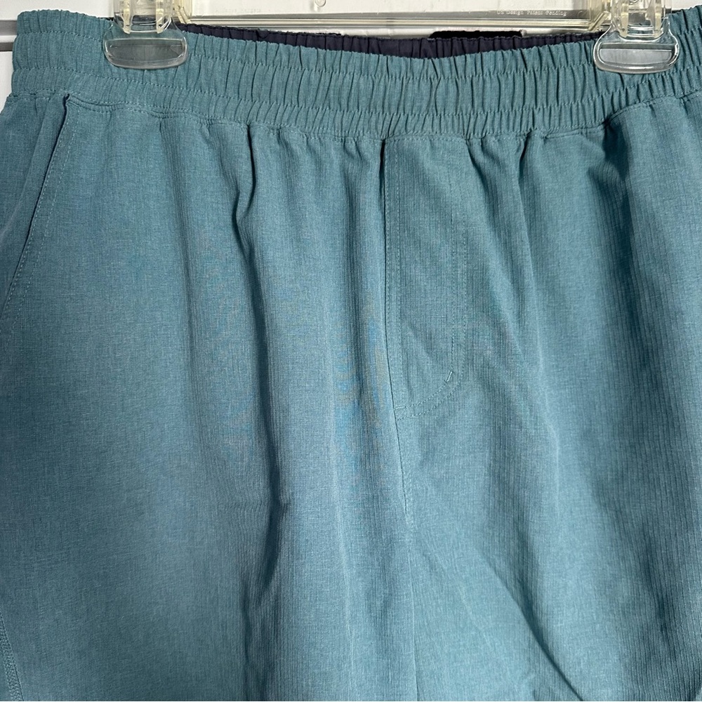 RHONE Men's Athletic Shorts Teal Blue - Picture 3 of 10